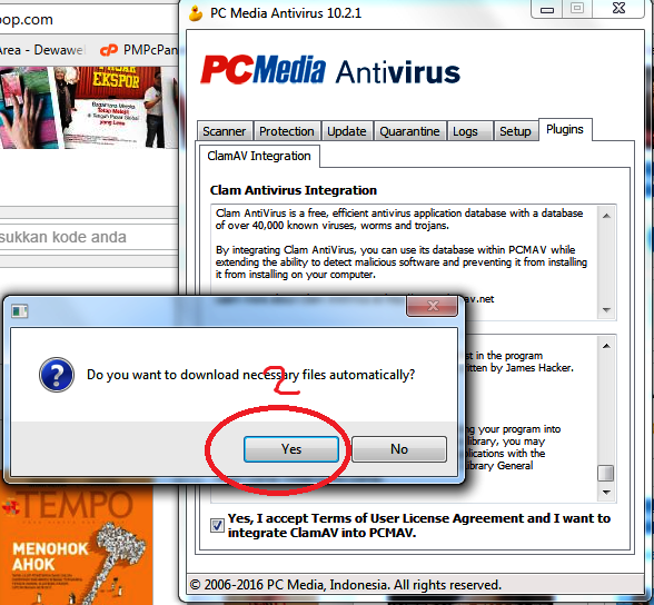 PC Media Antivirus / PCMAV 10.2.1  Alon alon asal klakon